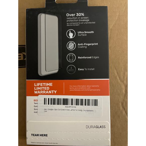 Duraglass Tempered Glass Screen Protector w/ Installation Tray for Galaxy A14 5G - Picture 2 of 2